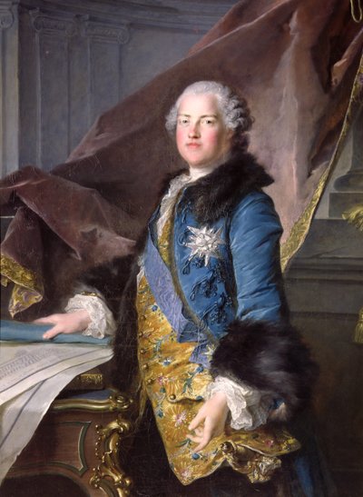 Abel François Poisson (1727-81) Marquis de Marigny, 1755 - Louis Tocqué